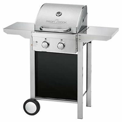 profi cook gasgrill pc gg 1128 2 brenner aus edelstahl kleiner balkongrill 2